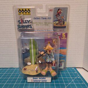 Hawk - Silly Surfers - HODAD MAKIN' THE SCENE WITH A 6 PACK - #41 - W/ 5 Cards